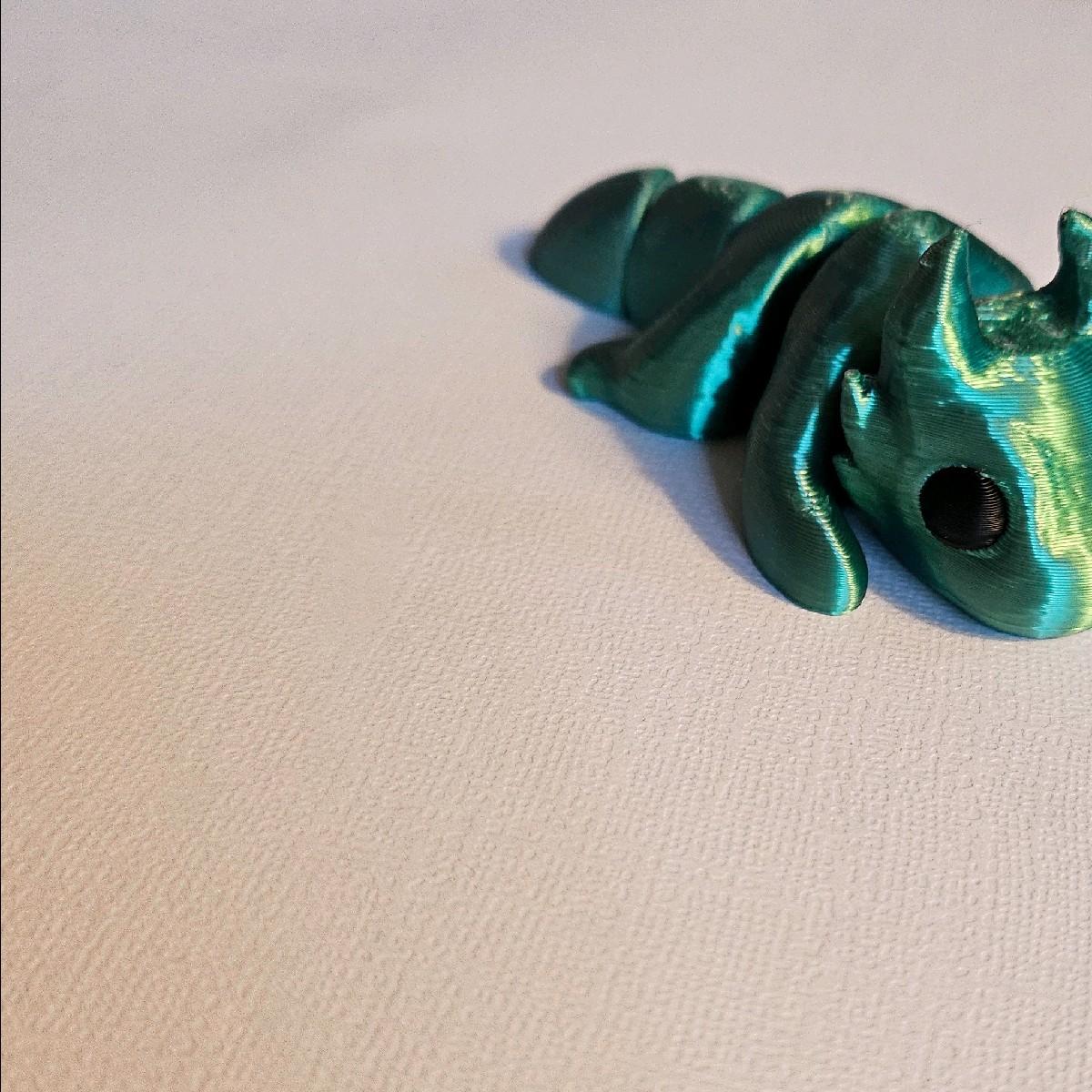 3D Printed Mini Animal Friends - Collectible Mini Figurines, Approximately 2 Inches Long, Plastic Material, Available in Various Colors