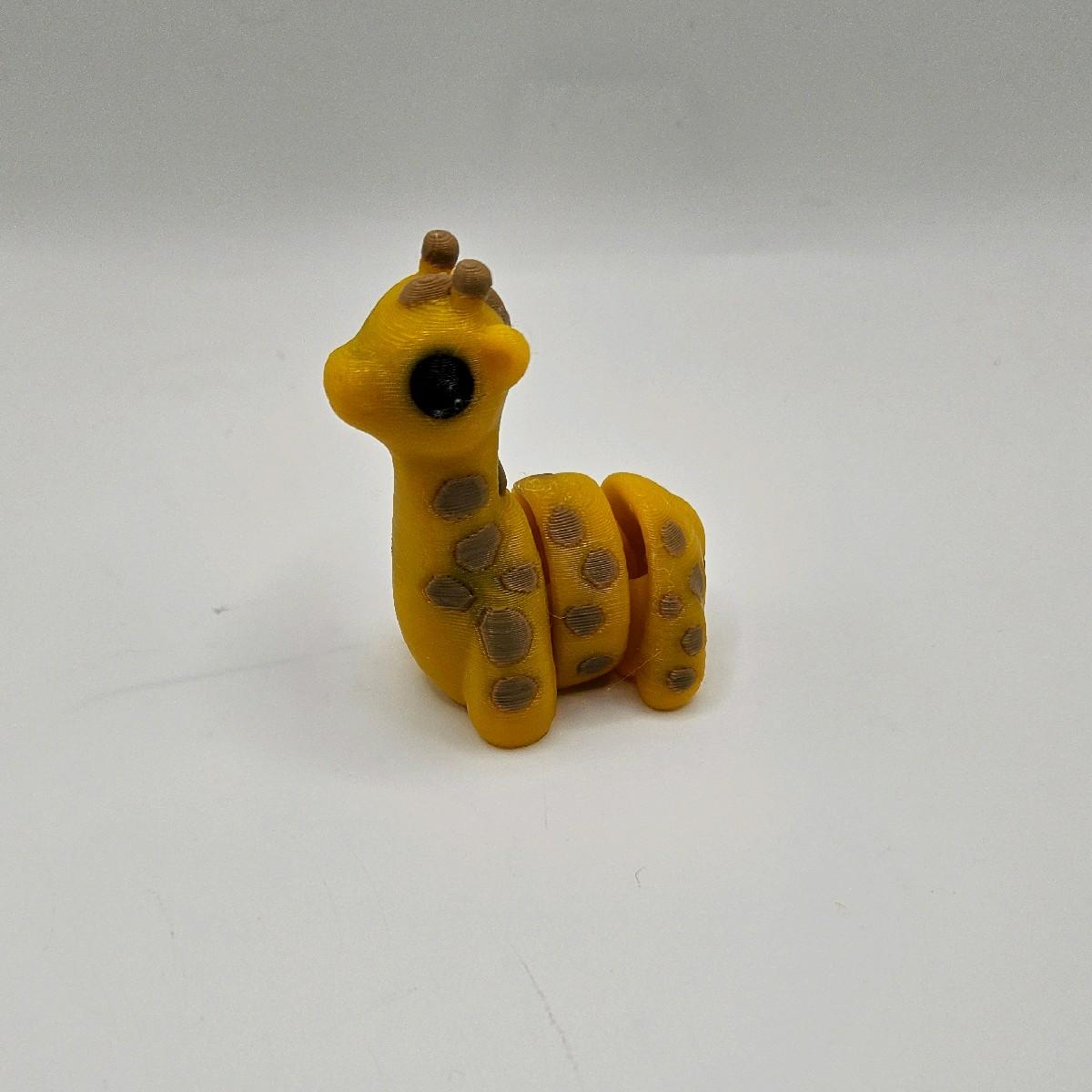 3D Printed Mini Animal Friends - Collectible Mini Figurines, Approximately 2 Inches Long, Plastic Material, Available in Various Colors