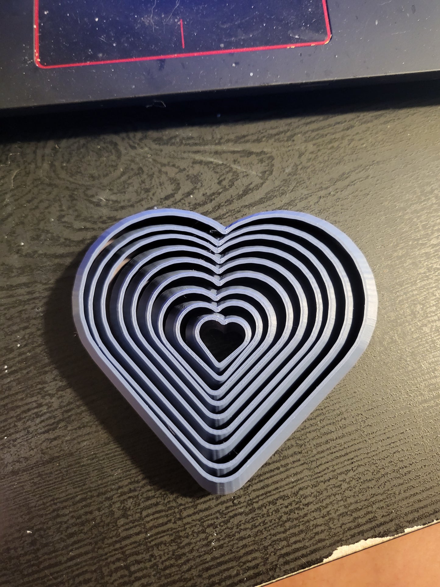 4 inch Heart Fidget