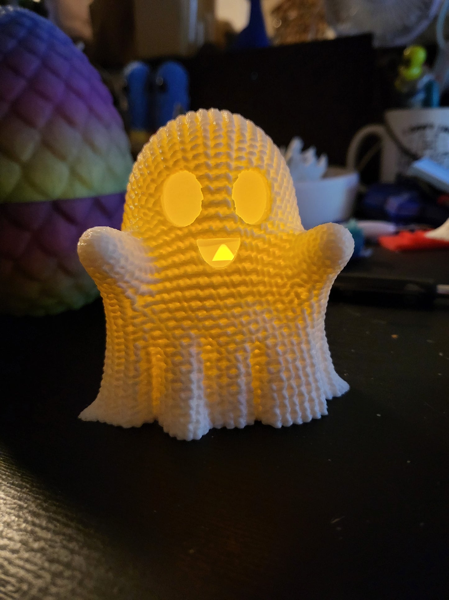 3d Printed Crochet Ghost