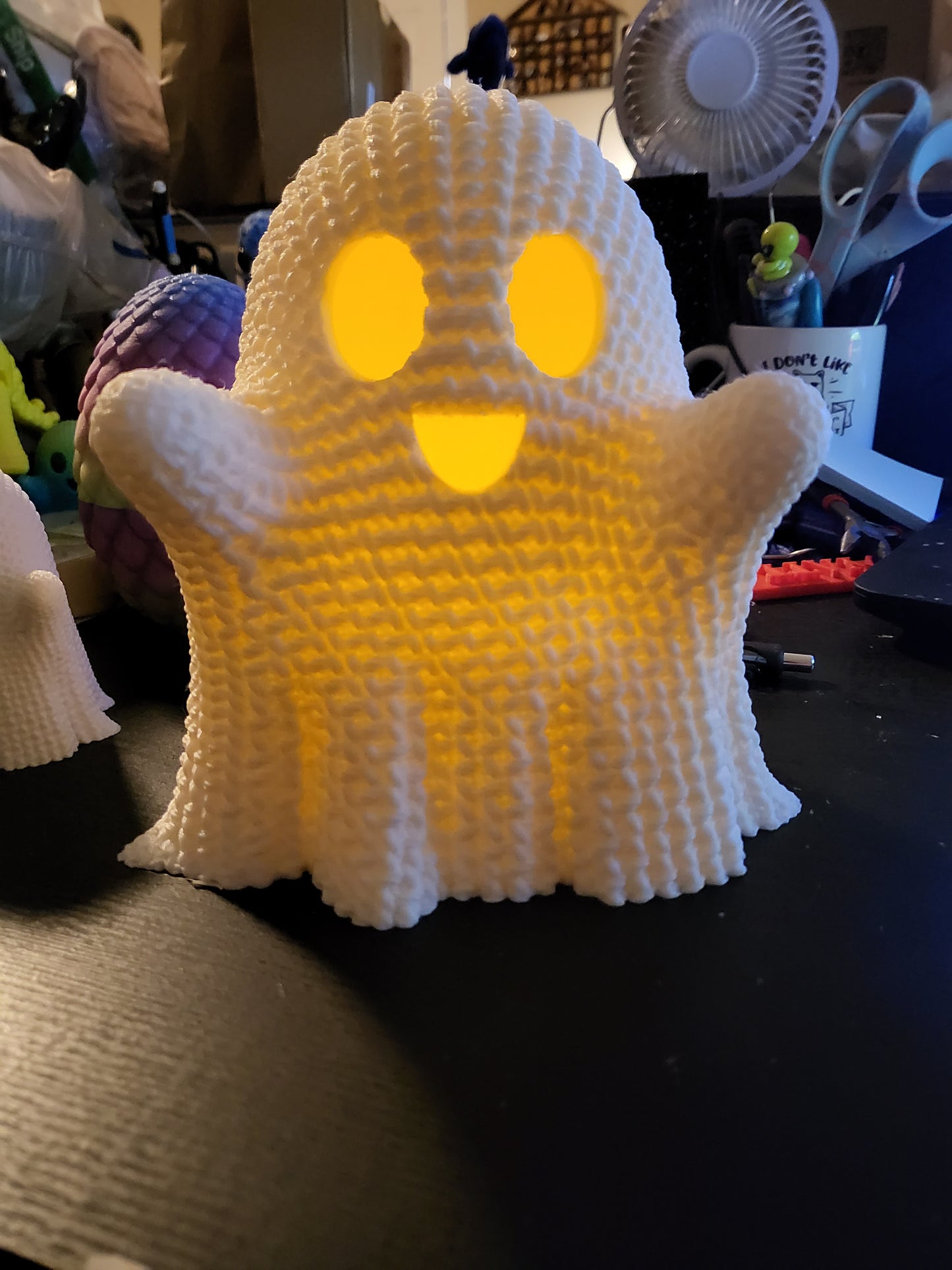 3d Printed Crochet Ghost