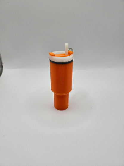 Tumbler lipbalm holder keychain