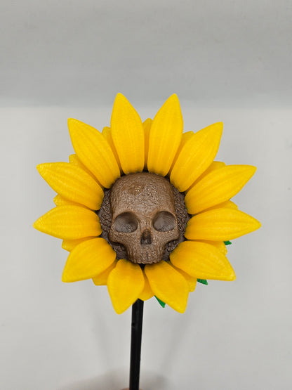 Sunflower Statues - Elegant Floral Statues with Natural Finish, Ideal for Home Decor and Gifts