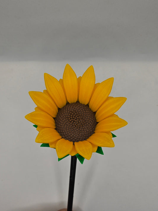 Sunflower Statues - Elegant Floral Statues with Natural Finish, Ideal for Home Decor and Gifts