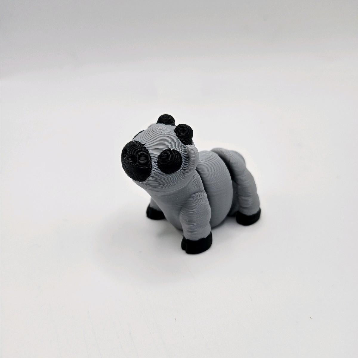 3D Printed Mini Animal Friends - Collectible Mini Figurines, Approximately 2 Inches Long, Plastic Material, Available in Various Colors