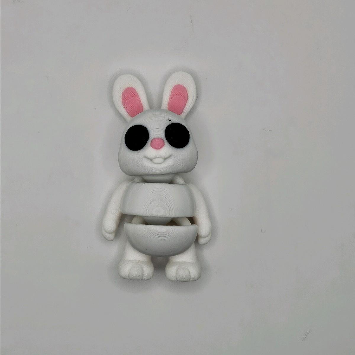 3D Printed Mini Animal Friends - Collectible Mini Figurines, Approximately 2 Inches Long, Plastic Material, Available in Various Colors