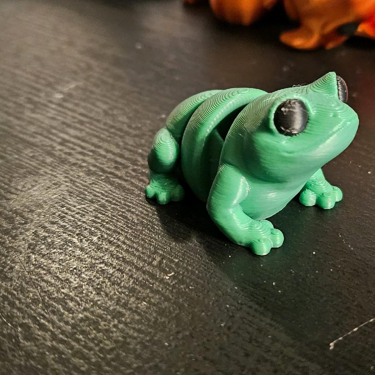 3D Printed Mini Animal Friends - Collectible Mini Figurines, Approximately 2 Inches Long, Plastic Material, Available in Various Colors
