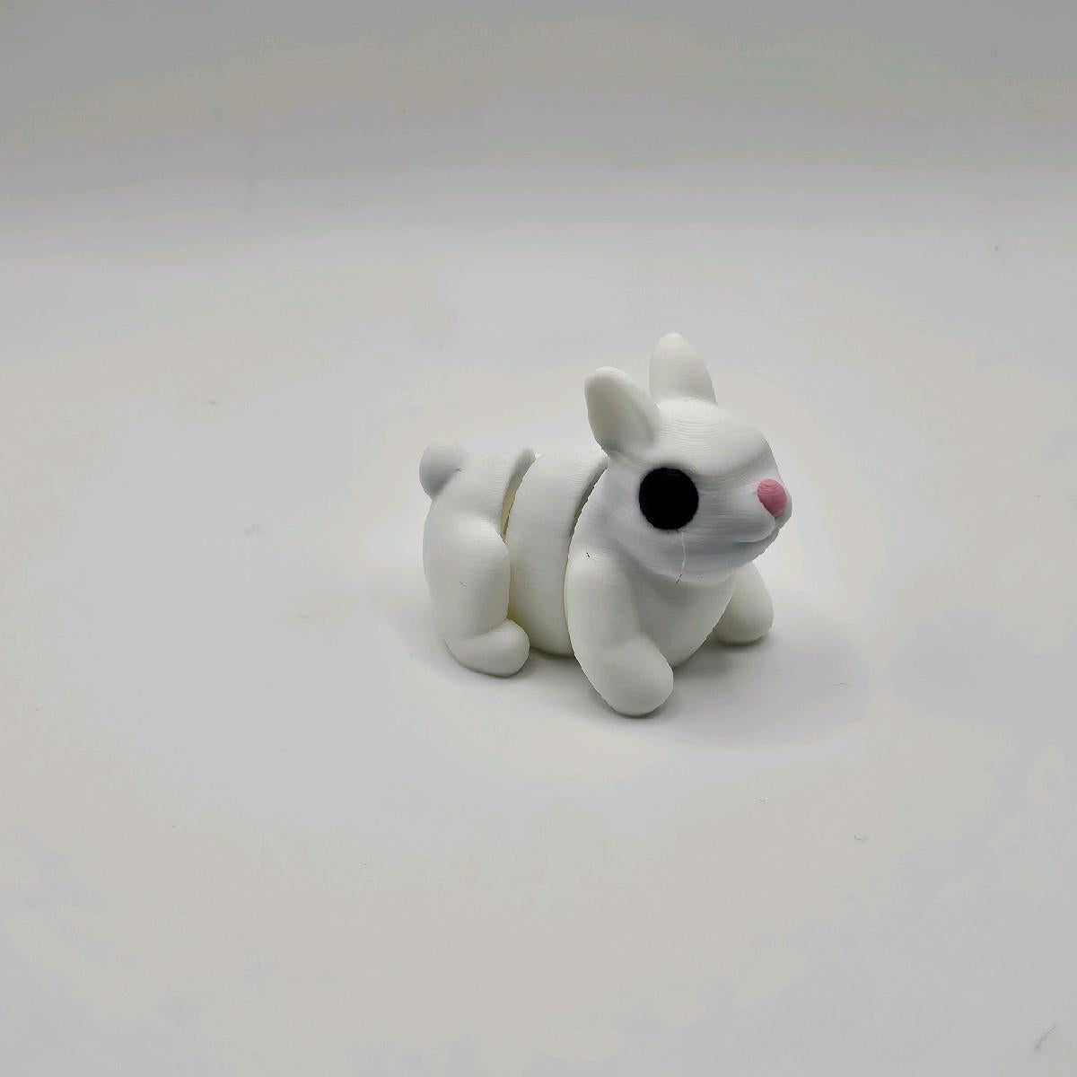3D Printed Mini Animal Friends - Collectible Mini Figurines, Approximately 2 Inches Long, Plastic Material, Available in Various Colors