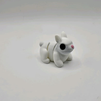 3D Printed Mini Animal Friends - Collectible Mini Figurines, Approximately 2 Inches Long, Plastic Material, Available in Various Colors