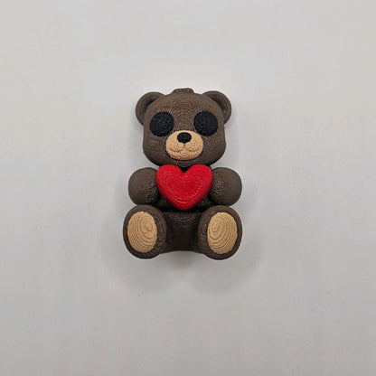 3D Printed Mini Animal Friends - Collectible Mini Figurines, Approximately 2 Inches Long, Plastic Material, Available in Various Colors