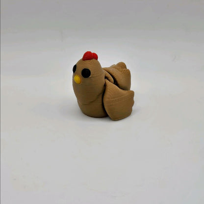 3D Printed Mini Animal Friends - Collectible Mini Figurines, Approximately 2 Inches Long, Plastic Material, Available in Various Colors