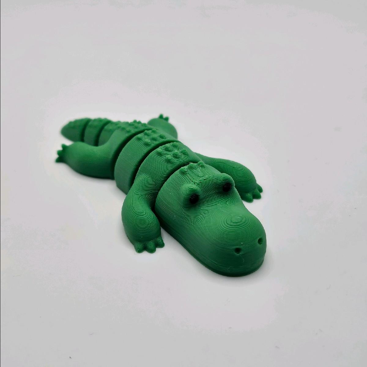 3D Printed Mini Animal Friends - Collectible Mini Figurines, Approximately 2 Inches Long, Plastic Material, Available in Various Colors