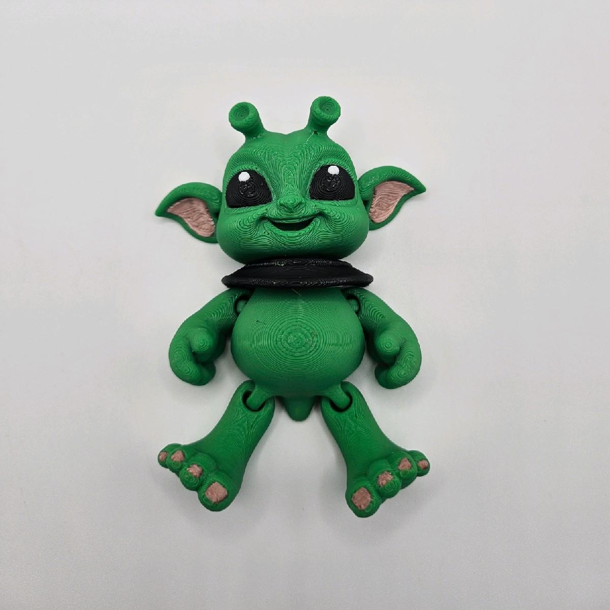 3D Printed Mini Animal Friends - Collectible Mini Figurines, Approximately 2 Inches Long, Plastic Material, Available in Various Colors