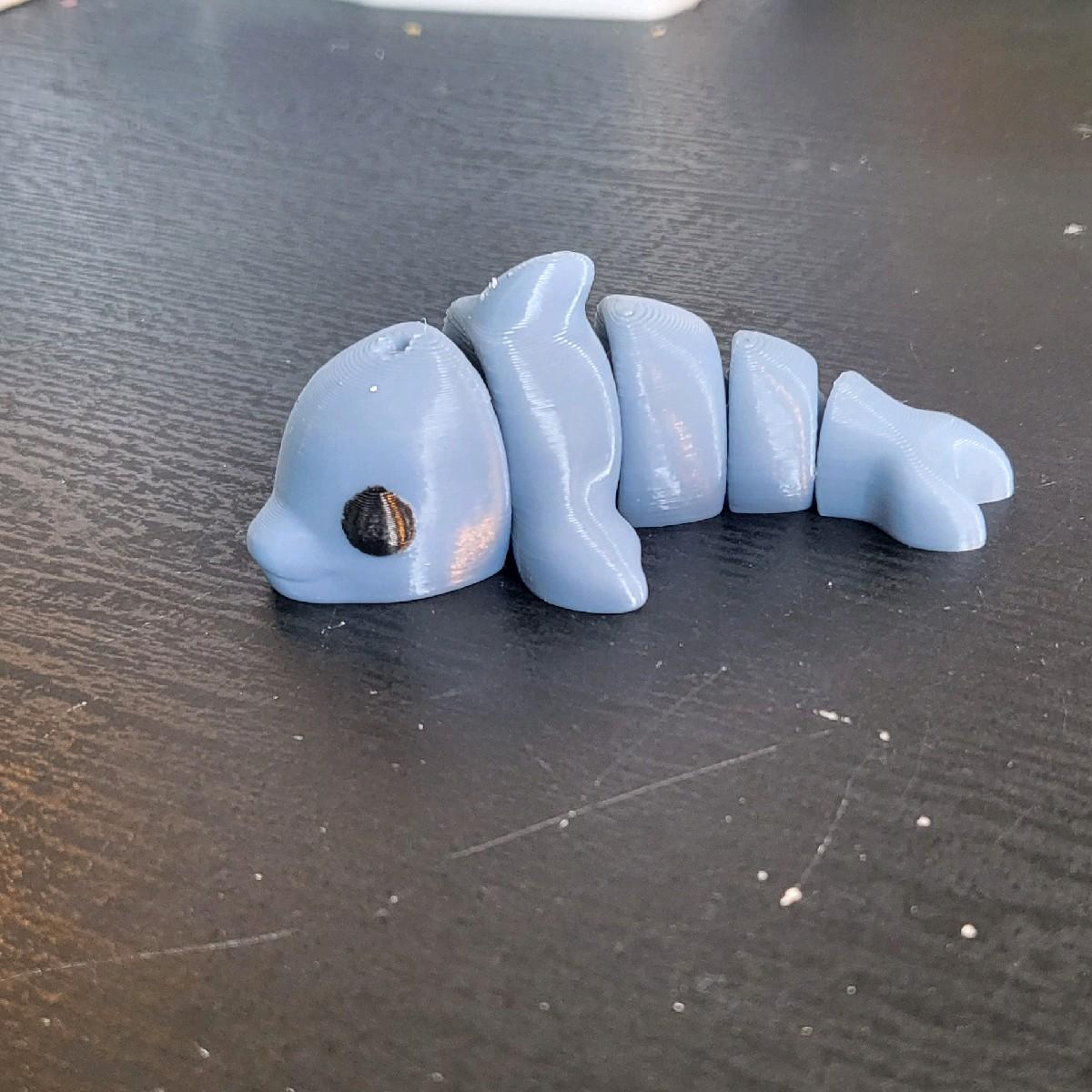 3D Printed Mini Animal Friends - Collectible Mini Figurines, Approximately 2 Inches Long, Plastic Material, Available in Various Colors