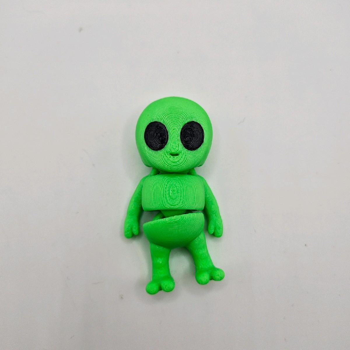 3D Printed Mini Animal Friends - Collectible Mini Figurines, Approximately 2 Inches Long, Plastic Material, Available in Various Colors