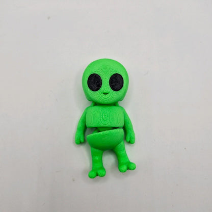 3D Printed Mini Animal Friends - Collectible Mini Figurines, Approximately 2 Inches Long, Plastic Material, Available in Various Colors